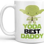 Yoda Best Daddy Fathers Day Dad Christmas Star Wars Inspired Birthday Gift for Him Daddy Present 10OZ Tea Coffee Cup Mug