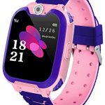 Kids Smart Watch Phone, Music and 7 Games Smartwatch for Children 3-12 Years Girls with Camera SIM Card Slot Touch Screen Game Smart Watch Phone Childrens Gift