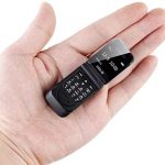 LONG-CZ J9 World Mini Smallest Flip Mobile Cell Phone GSM Unlocked