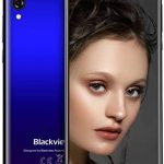 Blackview A60 Mobile Phone, Dual SIM Android 8.1 Unlocked Smartphone, 6.1-Inch Waterdrop Full-Screen, 5MP+13MP Dual Camera, 16GB ROM, 128GB Extension, 4080mAh Battery, UK Version – Blue