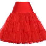GRACE KARIN 50s Retro Petticoat Underskirt for Women Vintage A-line Crinoline Half Slips S – Plus Size 4XL