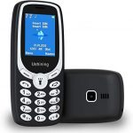 Unlocked Pay as You Go Mobile Phone for Seniors,GSM 2G SIM Free Basic Backup Cheap Mobile Phones,Lightweight&Durable