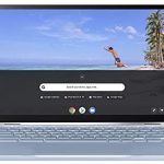 ASUS C433 Full HD 14 Inch Touchscreen ChromeBook Flip (Intel M3-8100Y Processor, 64 GB eMMC Storage, 4 GB RAM, Chrome OS), Silver/Blue