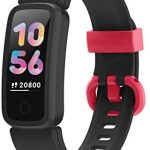BIGGERFIVE Fitness Tracker Watch for Kids Girls Boys Teens, Activity Tracker, Pedometer, Heart Rate Sleep Monitor, IP68 Waterproof Calorie Step Counter Watch with Alarm Clock, Great Kids Gift