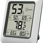 ThermoPro TP50 Room Thermometer Digital Indoor Hygrometer Monitor Temperature and Humidity Meter for Home Office Nursery Comfort, Min and Max Records