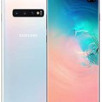 Samsung Galaxy S10+ Mobile Phone; Sim Free Smartphone – Prism White (UK Version)