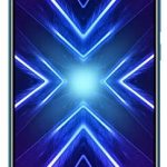 HONOR 9X Dual SIM Smartphone, 6.59’’ FHD+ FullView Display, 48MP AI Triple Camera, 4,000mAh large battery, 4GB RAM+128 GB storage, Android 9.0, Sapphire Blue, UK Official Version