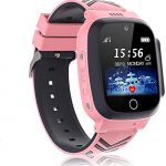Kids Smart Watches For Boys Girls Watch Phone GPS Tracker Waterproof SOS Phone Digital Camera Kids Alarm Clock Children Games Recorder Player For 3-12 Years Old Toy Birthday