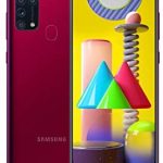 Samsung Galaxy M31 Mobile Phone; Sim Free Smartphone – Red [Amazon Exclusive] (UK Version)