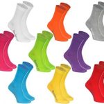 Rainbow Socks – Women Men Colourful Cotton Casual Socks