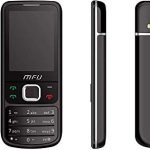 MFU Unlocked Dual SIM Mobile Phone,camera,Music Player,3.5mm earphone,FM Radio, Bluetooth, 10 day standby,cheap phone(Black)