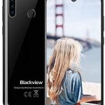Mobile Phone, Blackview A80 PRO Smartphone Quad Rear Camera Dual SIM Free Android Phones with 4680mAh Big Battery, 6.49 inches Waterdrop Full-Screen, 4GB RAM+64G ROM, Fingerprint, Face ID – Black