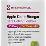 The Longevity Lab Apple Cider Vinegar | Can be Used Alongside Weight Loss, Fat Burner, Slimming or Detox Programs | Keto Diet Friendly | Energy & Metabolism Support Pills | 120 Ultra Potent Capsules