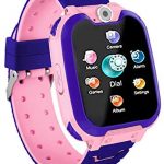 Kids Smartwatch Phone, Games Smart Watch Touch Screen with MP3 Player Music Camera Record Calculator, Gifts for Boys Girls (Include 1GB SD Card)