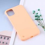 JUNXI Phone Anti-skidding PC Protective Case for iPhone 11 Pro Max(Black) Smooth Feel and Quality Assurance (Color : Apricot)