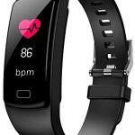 Smart Fitsport Y5 Colour Fitness Tracker with Heart Rate Monitor Sleep Monitor Color Screen Bluetooth Smart Watch Activity Tracker Waterproof Step Counter Pedometer and Calorie Counter