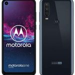 Motorola one Action Grey, 6.3 Cinema Vision (21:9) display, triple camera system, UK Sim-Free Smartphone with 4 GB RAM and 128 GB Storage, Single Sim, Denim Blue