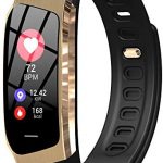 Fitness Trackers HR IP67 Waterproof Activity Tracker Blood Pressure Heart Rate Monitor Smart Watches Pedometer for Walking Step Calories Counter Bluetooth Stopwatch Smartwatch Bracelet Men Women