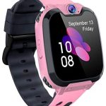 Kids Game Smart Watch,Smartwatch phone for Boys girls with HD Touch Screen [1GB Micro SD Card],Music Player,Games,SOS Two-Way Call,Alarm Clock,Record,Silent Mode,Children Gifts (pink)