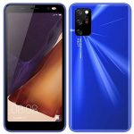 SIM-Free & Unlocked Mobile Phones, 5.5 Inch Android OS Smartphones ，MTK6572 Quad Cores,1GB RAM & 4GB ROM, Dual Camera,3G/GSM Dual SIM Cell Phone (A5Pro-Blue)