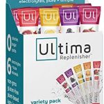 Ultima Replenisher Electrolyte Hydration Powder, Variety Pack, 20 Count Stickpacks – Sugar Free, 0 Calories, 0 Carbs – Gluten-Free, Keto, Non-GMO with Magnesium, Potassium, Calcium