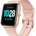 Arbily Smart Watch for Women, IP68 Waterproof Smartwatch with 1.3” Large Color Full Touch Screen Fitness Watch with Heart Rate Monitor Sleep Monitor Pedometer 9 Sports Modes 10 Days Running Time