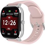 LEED VISION Full Touch Screen Smartwatch, Bluetooth Calls, Speaker, ECG, IP67 Waterproof, Heart Rate Monitor, Pedometer, Running Tracker for Men and Women, for Android, iPhone iOS