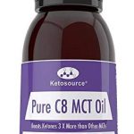 Premium Pure C8 MCT Oil | Boosts Ketones 3X More Than Other MCTs | Highest Purity C8 MCT Available 99.8% | Paleo & Vegan Friendly | Gluten & Dairy Free | BPA-Free Plastic 100ml Bottle | Ketosource®