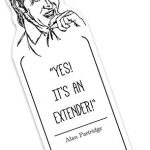 Alan Partridge Comedy Bookmark | Other TV Shows Available | Funny Quote | Novelty Gift | Perfect Birthday Present | Best Seller