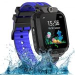 Kids Smart Watch Phone, LDB Waterproof Smart Watch for Kids Boys Girls with LBS Tracker,Calls, Camera, SOS, Audio Chat, Math Game for 4-11 Yrs Kid’s (Blue)