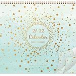 Eono by Amazon – 2021-2022 Wall Calendar, 18 Month Family Planner Calendar from Jul’ 2021 to Dec’ 2022, Family School Monthly Planner from July 2021 to December 2022, Back Pocket, 37.3 cm x 29 cm