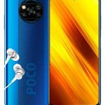 POCO X3 NFC – Smartphone 6+64GB, 6,67” FHD+ Punch-hole Display, Snapdragon 732G, 64MP AI Penta-Camera, 5160mAh, Cobalt Blue (Official UK Version + 2 Years Warranty)