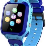 Kids Smart Watch Phone, IP68 Waterproof 12 in 1 Smart Watch for Kids with 2 Way Call LBS Tracker SOS Voice Chat Class Mode Camera Game, Birthday Gift