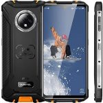 Rugged Smartphone, 2020 OUKITEL WP8 Pro Waterproof Mobile Phone, 6.49 inches 4GB 64GB Triple Camera Face/Fingerprint ID, 5000mAh Battery Android 10 Smartphone (Orange)