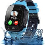 Smooce Kids Smartwatch Phone, Waterproof Smartwatch for Kids with LBS Tracker SOS Voice Chat and Camera Game for 3-12 Years Old Kids Birthday