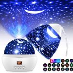 Galaxy Projector Light Star Projector Night Lights Kids for Bedroom with 17 Selectable Colors Timer Range 5-995 Minutes USB Cable Starry Projector Best Baby Toys Gifts for 1-10 Years Old Boys & Girls
