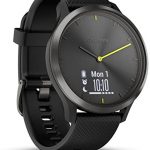 Garmin vivomove HR Hybrid Smart Watch (Large) – Black with Black Band