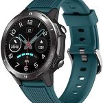 KUNGIX Smart Watch, High-End Fitness Trackers HR, Activity Trackers With Heart Rate Monitor, Waterproof IP68 Round Fitness Watch With Pedometer Stopwatch, Sports Watch for Men Women for iPhone Android
