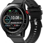 Voigoo Smart Watch for Android and iOS Phones, Fitness Watches for Men and Women with Continous Heart Rate Monitor, Activity Tracker with 3ATM Waterproof,1.3″ Touch Screen Compatible iPhone Samsung