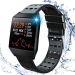 Beaulyn Smart Watches, Fitness Trackers Smartwatch Colorful Screen with Heart Rate, Sleep Tracking, Steps Counter, Call SMS SNS Reminder Waterproof Activity Tracker for men women Android iOS