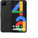 Google Pixel 4a Android Mobile Phone- Black, 128GB, 24 hour battery, Nightsight, SIM Free (Renewed)